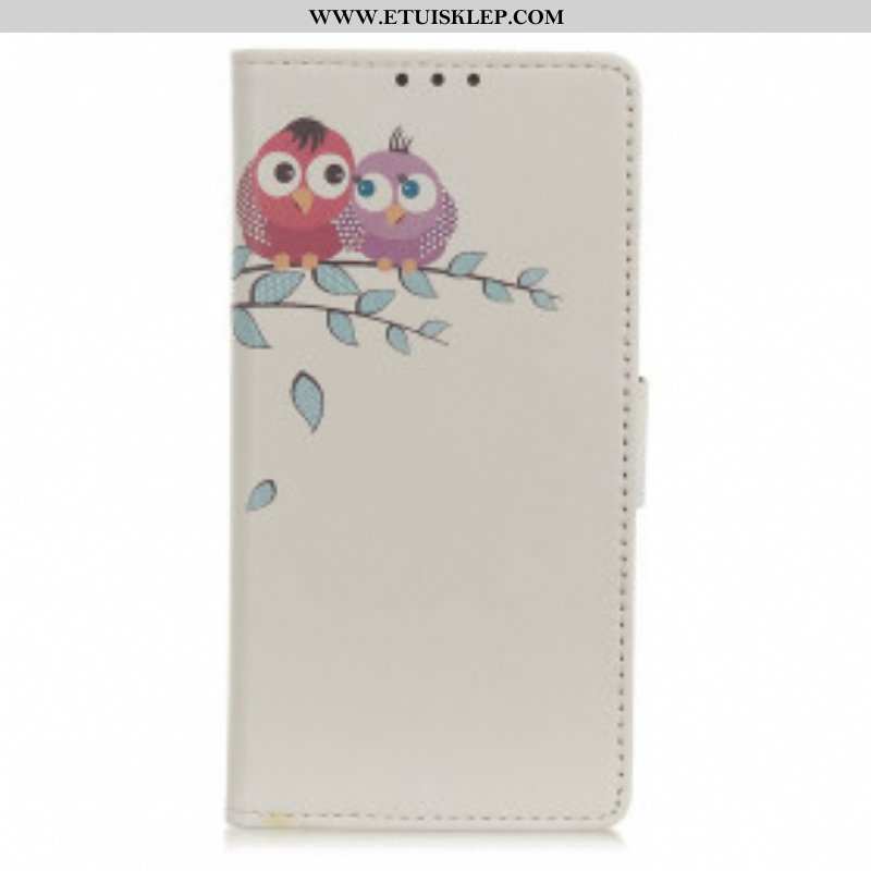 Etui Folio do Xiaomi Redmi Note 10 / 10S Para Sowy Na Drzewie